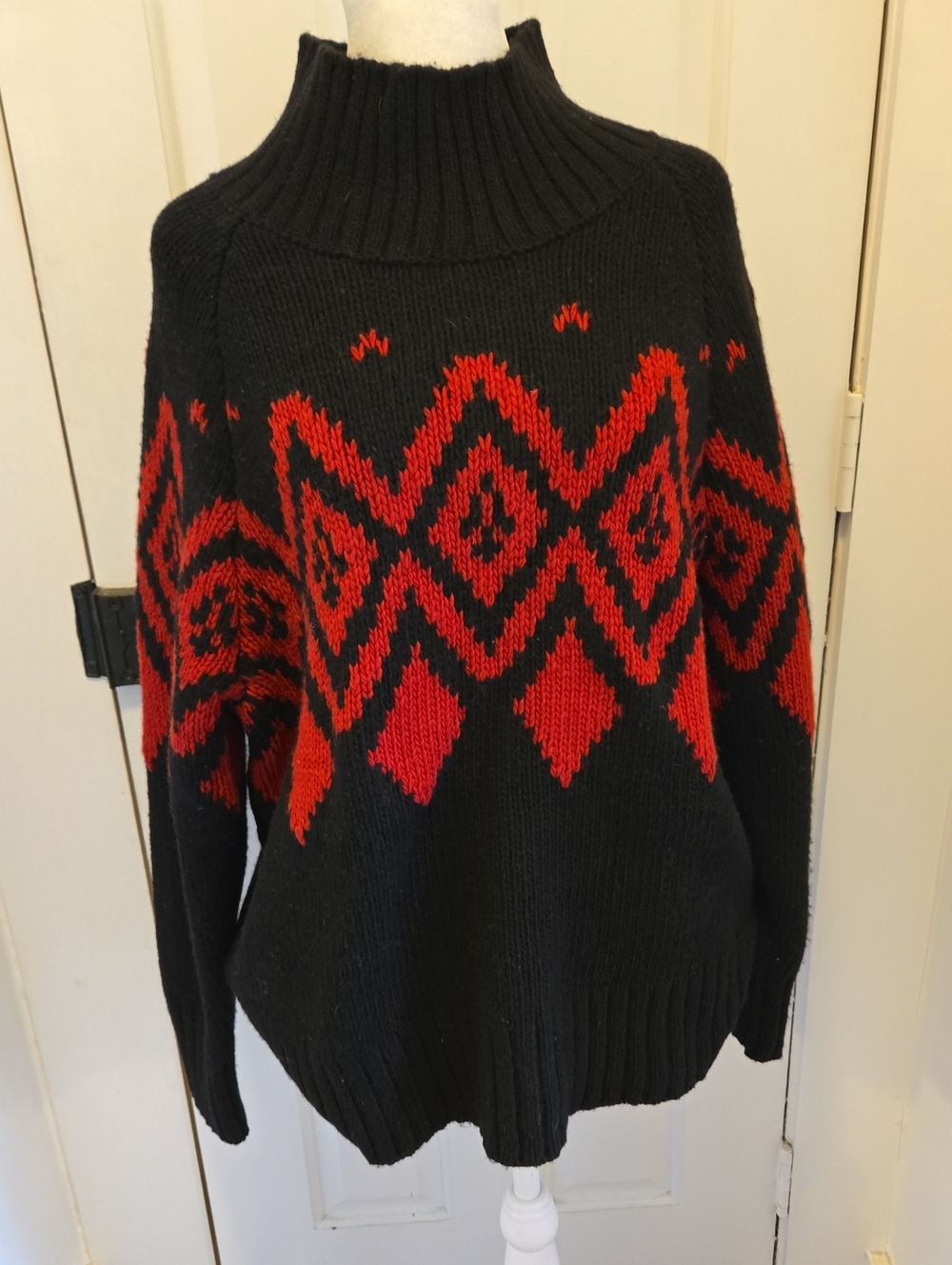Banana Republic R-W-S Merino Wool Blend Sweater Size L